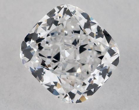GIA 0.50 Carat D-VS2 Very Good Cut Cushion Modified Diamond